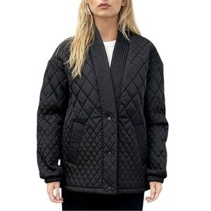 Rebecca Minkoff Quilted Jacket Coat New without Tag
